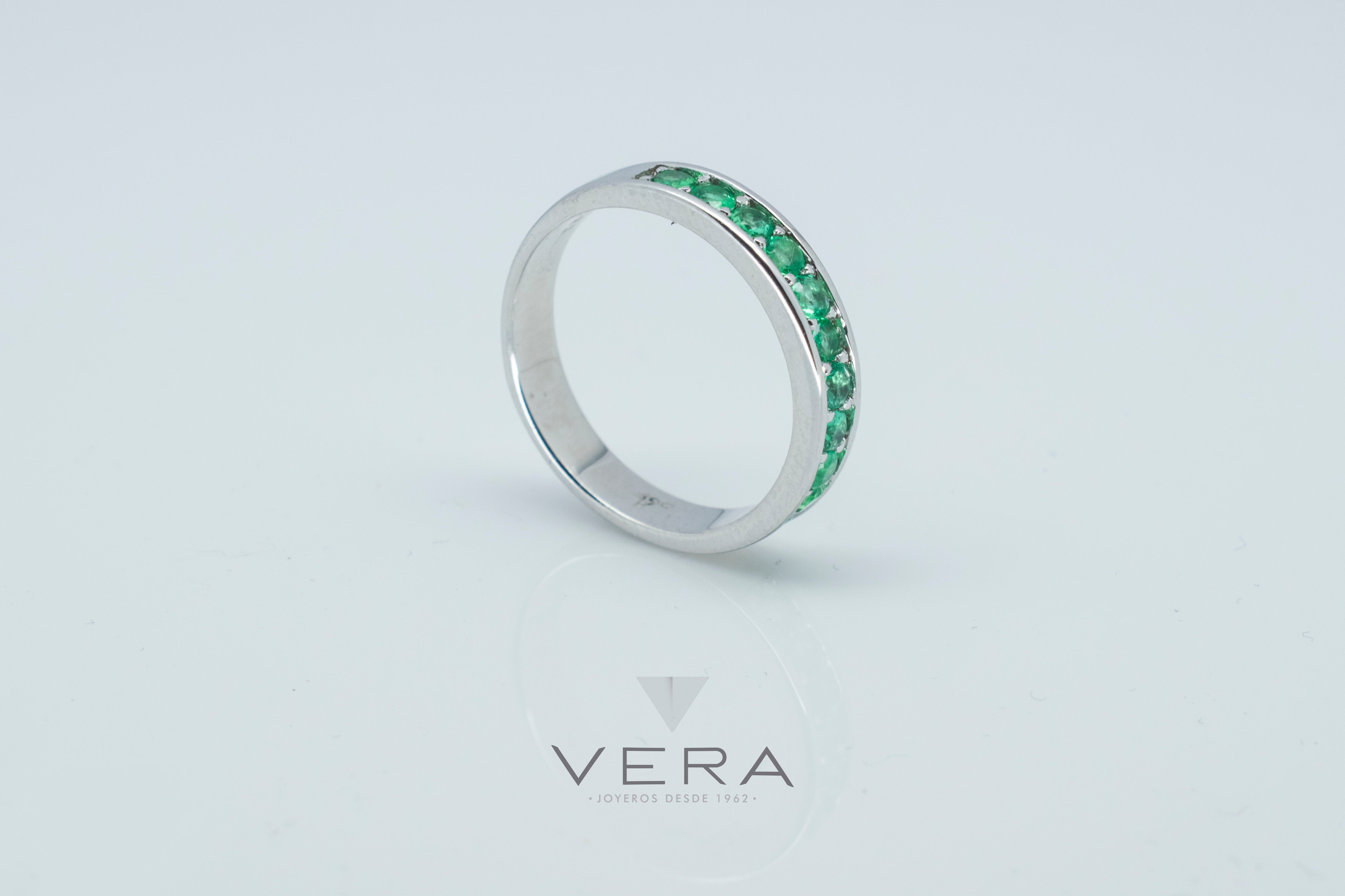 Argolla Esmeralda – Vera Joyeros - Main Image